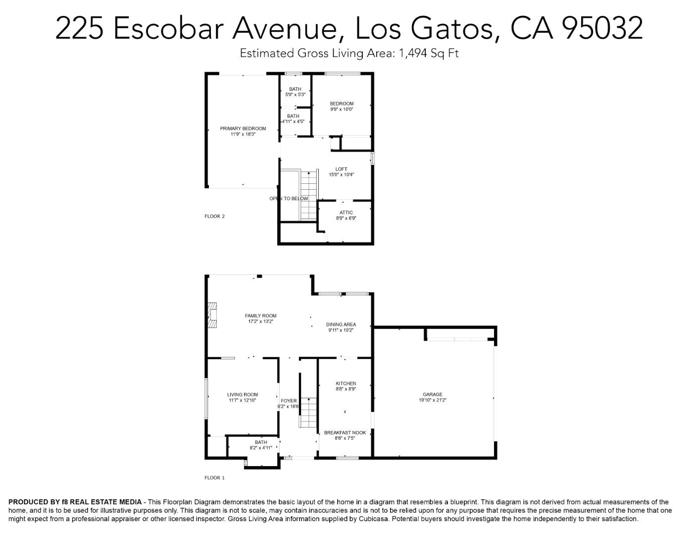 Detail Gallery Image 47 of 47 For 225 Escobar Ave, Los Gatos,  CA 95032 - 2 Beds | 2 Baths
