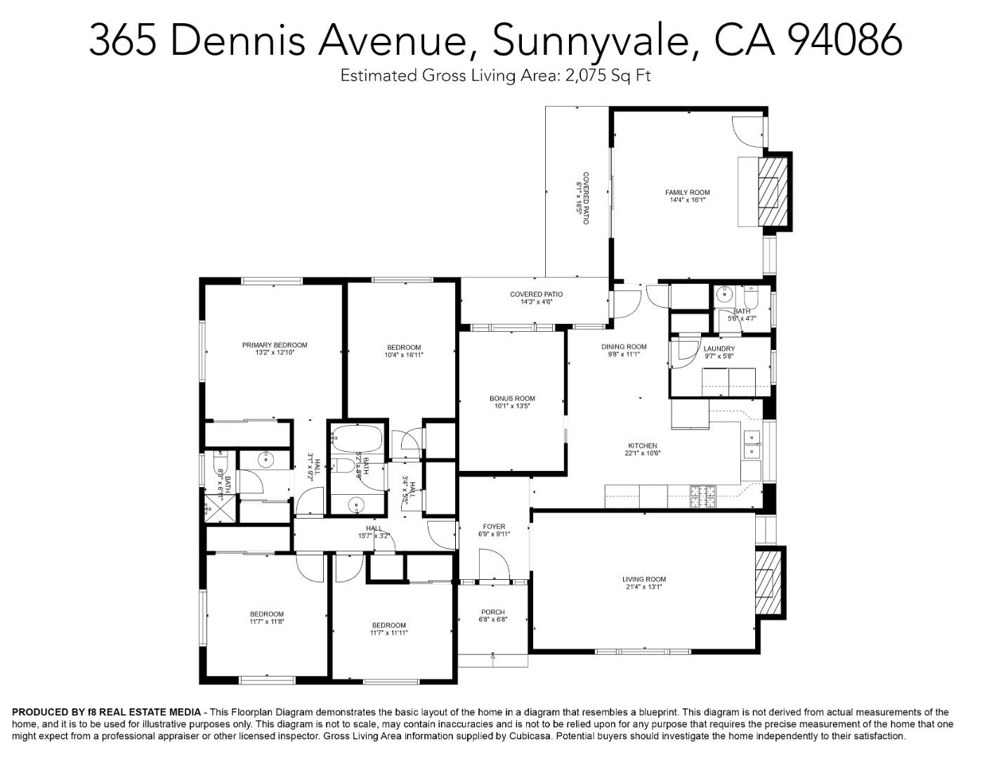 Detail Gallery Image 37 of 37 For 365 Dennis Ave, Sunnyvale,  CA 94086 - 4 Beds | 2/1 Baths