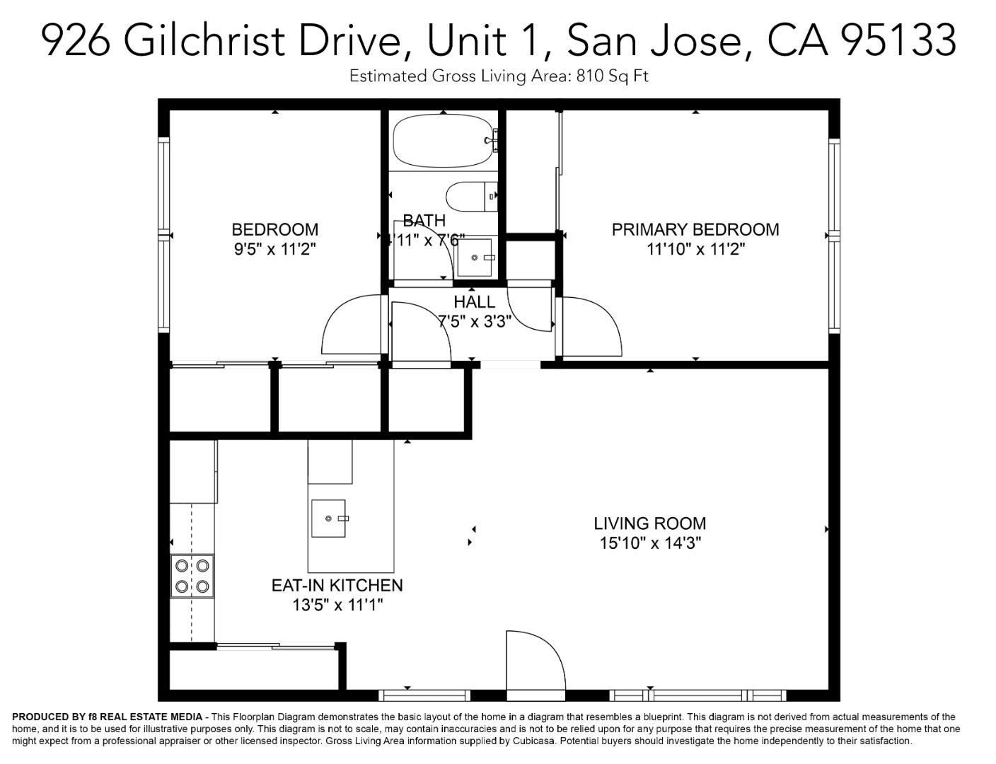 Detail Gallery Image 28 of 30 For 926 Gilchrist Dr #1,  San Jose,  CA 95133 - 2 Beds | 1 Baths