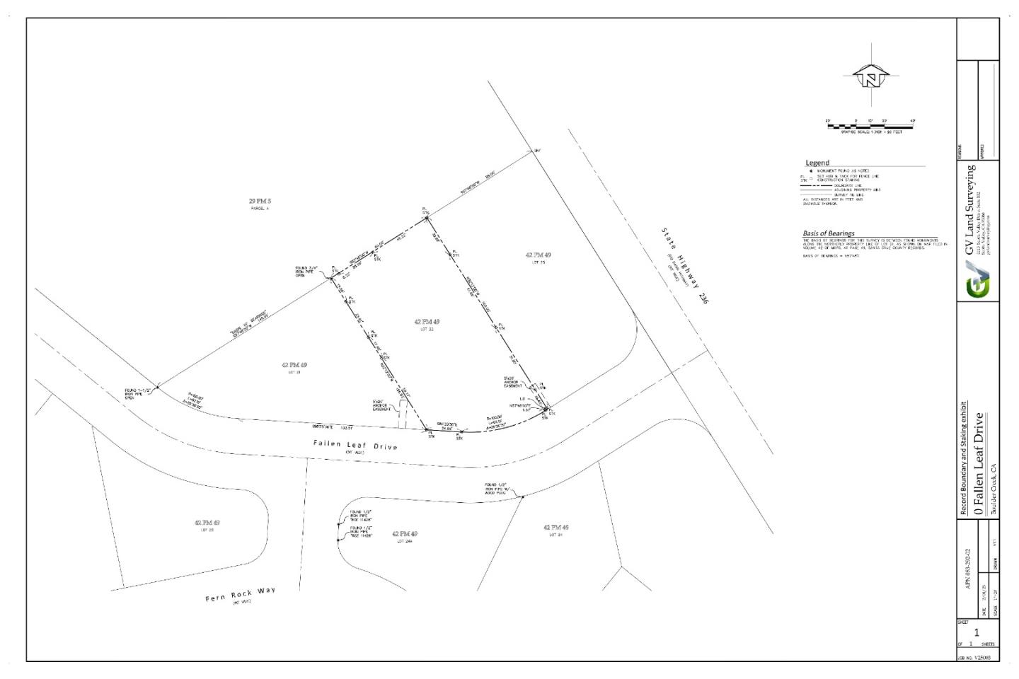 Detail Gallery Image 6 of 11 For 0 Fallen Leaf Dr, Boulder Creek,  CA 95006 - – Beds | – Baths