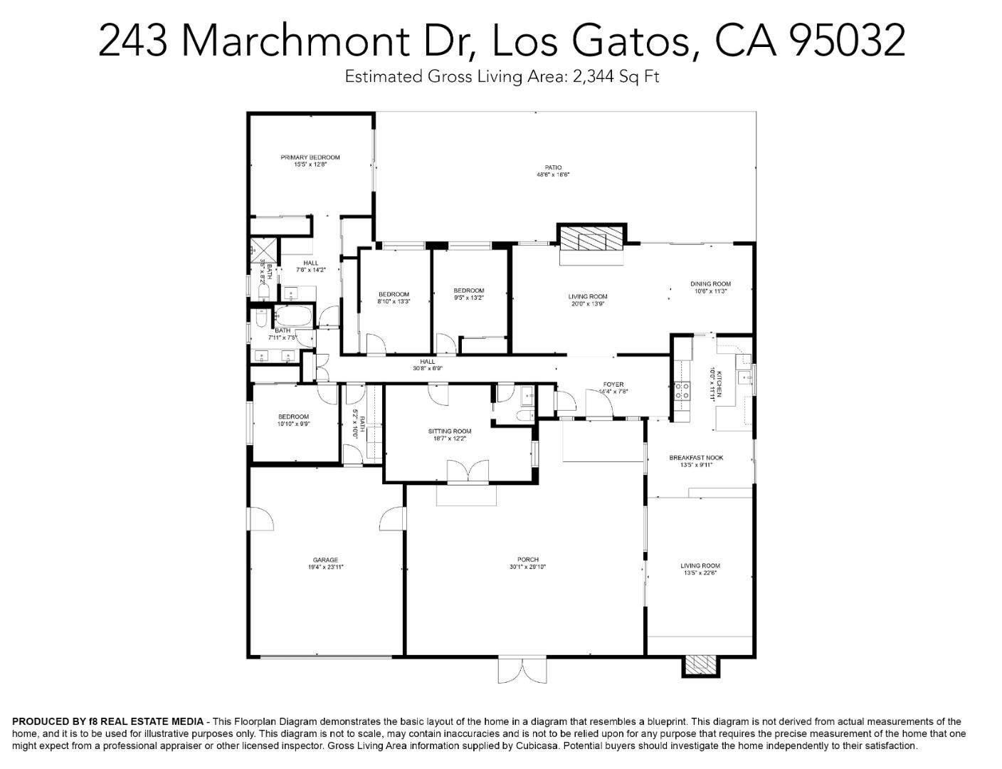 Detail Gallery Image 38 of 38 For 243 Marchmont Dr, Los Gatos,  CA 95032 - 5 Beds | 2/1 Baths