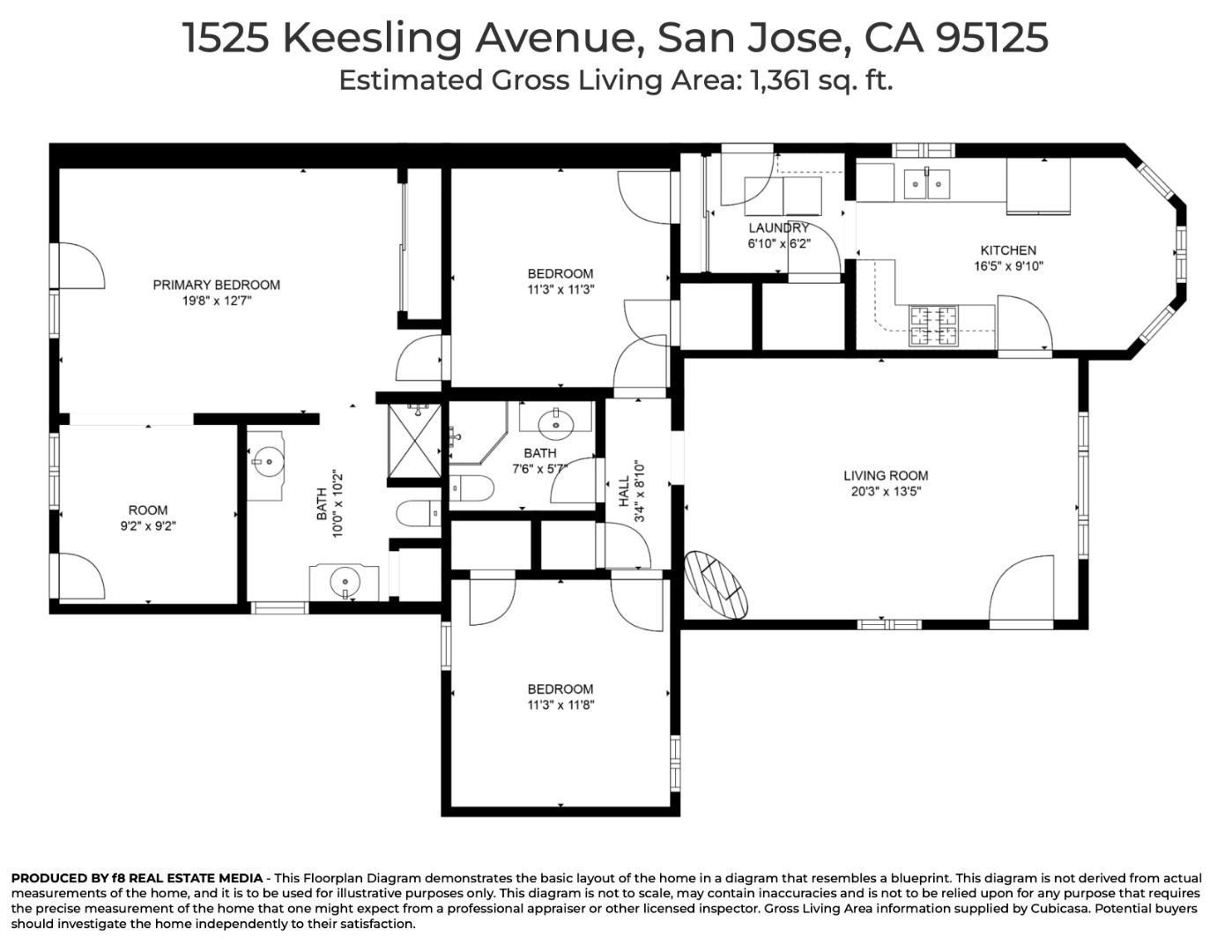 Detail Gallery Image 77 of 77 For 1525 Keesling Ave, San Jose,  CA 95125 - 3 Beds | 2 Baths