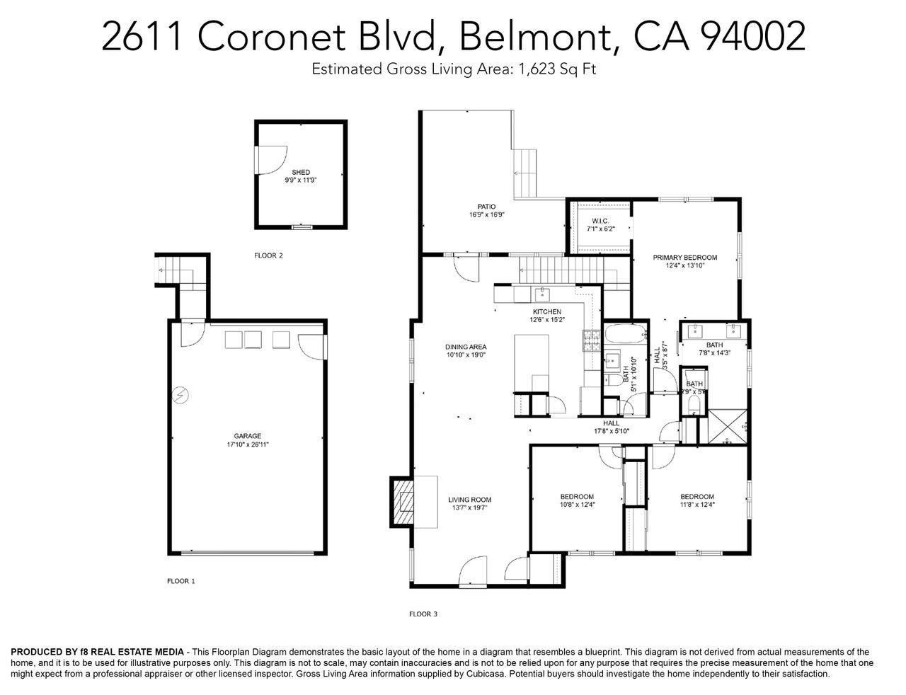 Detail Gallery Image 95 of 95 For 2611 Coronet Blvd, Belmont,  CA 94002 - 3 Beds | 2 Baths