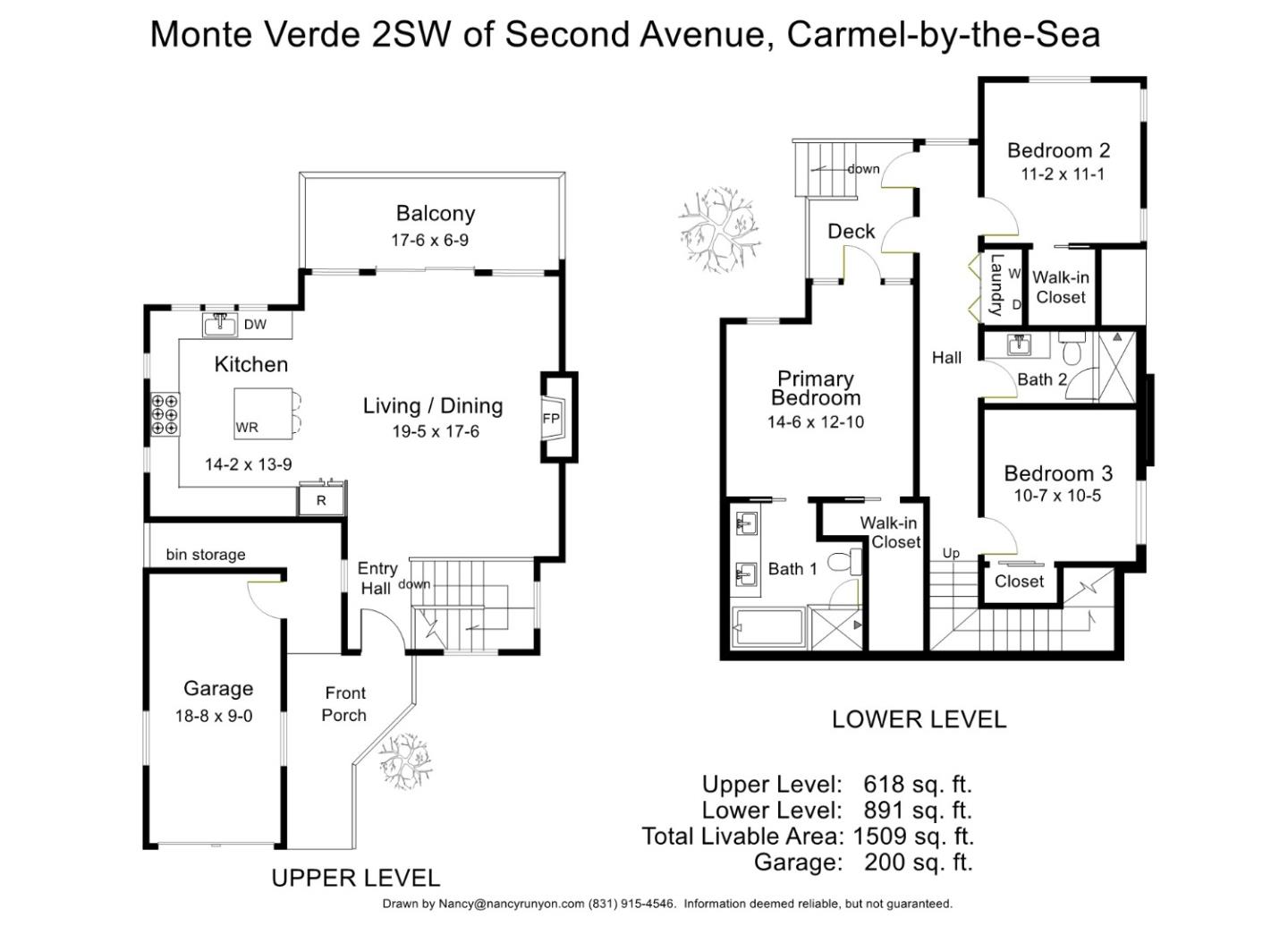 Detail Gallery Image 24 of 24 For 0 Monte Verde, 2 Sw of 2nd Ave, Carmel,  CA 93921 - 3 Beds | 2 Baths