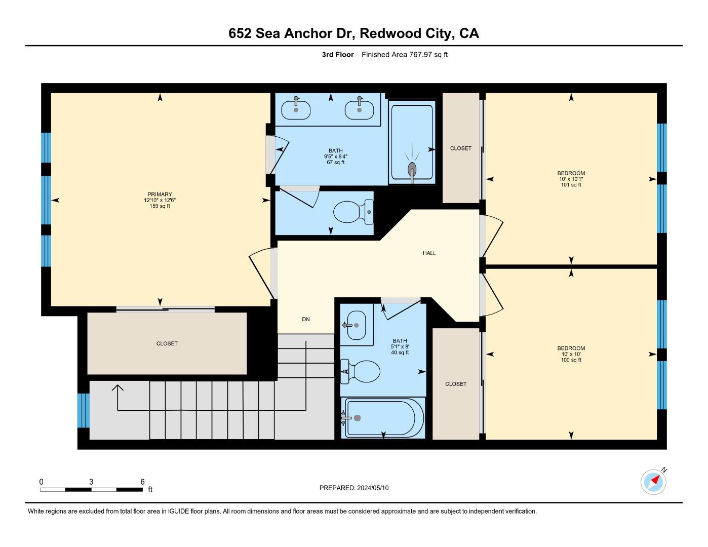 Detail Gallery Image 27 of 27 For 652 Sea Anchor Dr #2208,  Redwood City,  CA 94063 - 3 Beds | 2/1 Baths