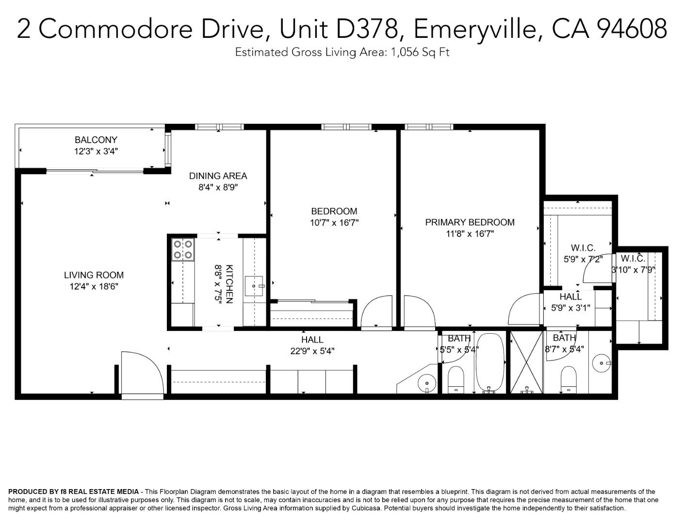 Detail Gallery Image 47 of 109 For 2 Commodore Dr #D378,  Emeryville,  CA 94608 - 2 Beds | 2 Baths