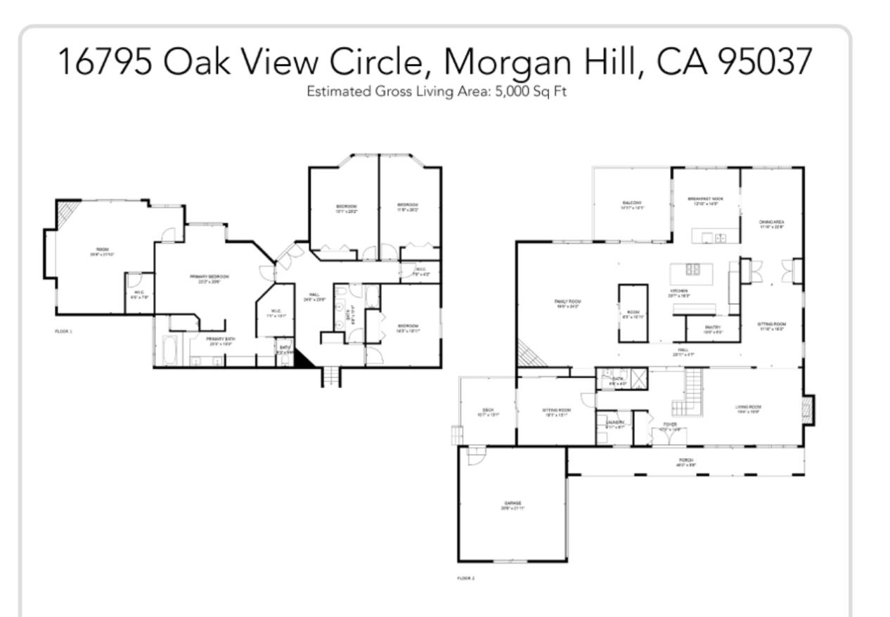 Detail Gallery Image 4 of 41 For 16795 Oak View Cir, Morgan Hill,  CA 95037 - 5 Beds | 3 Baths