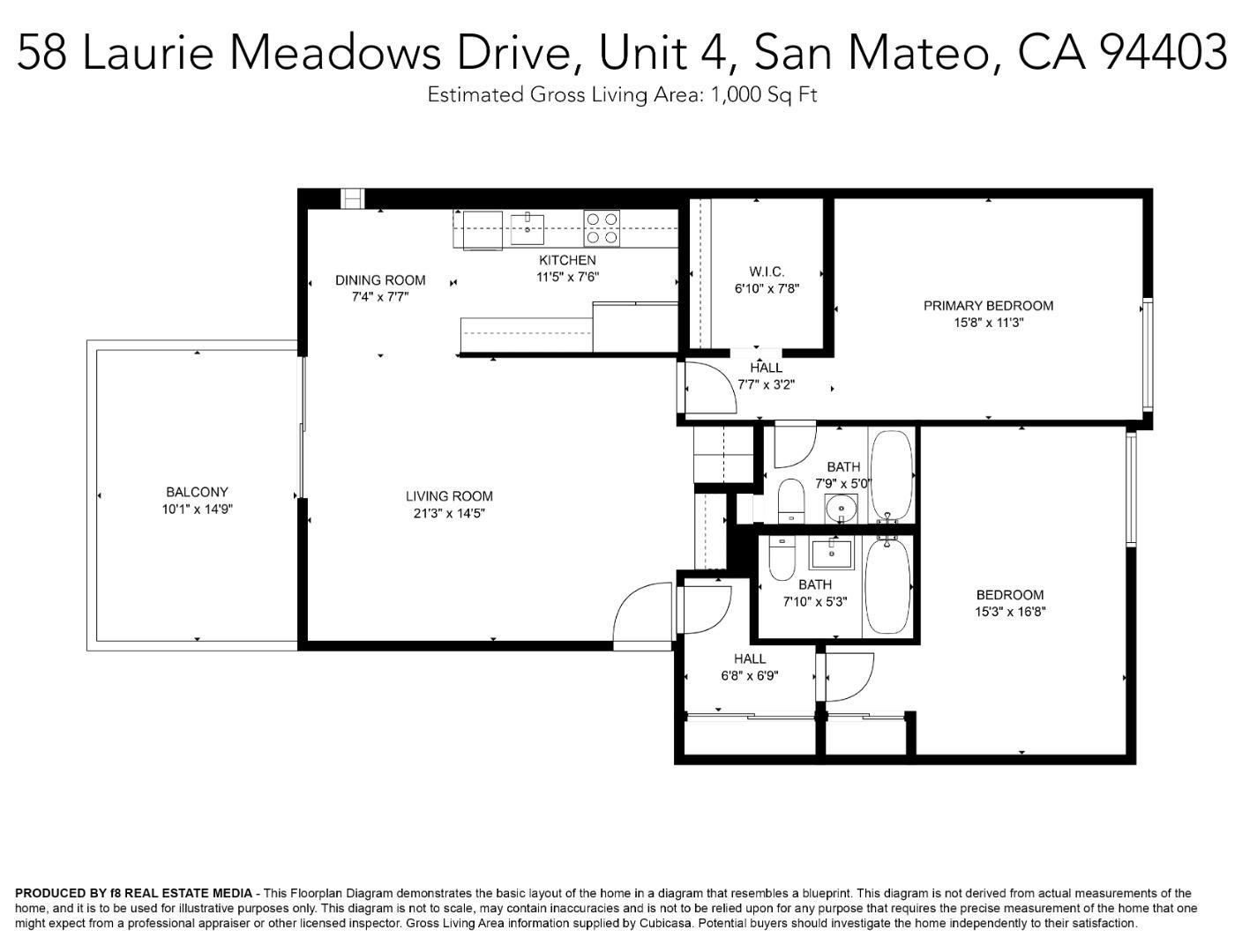 Detail Gallery Image 32 of 32 For 58 Laurie Meadows Dr #4,  San Mateo,  CA 94403 - 2 Beds | 2 Baths