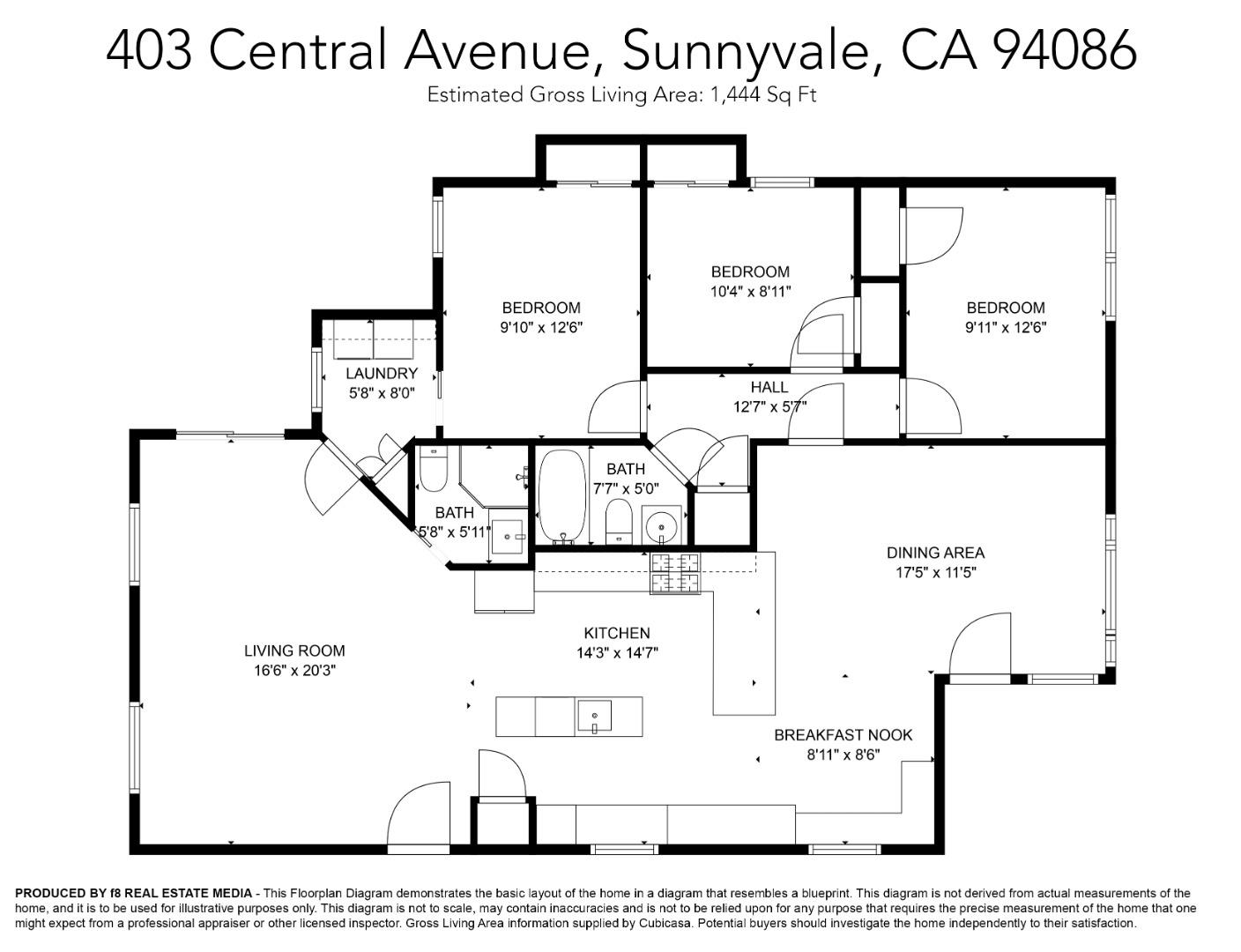 Detail Gallery Image 36 of 36 For 403 Central Ave, Sunnyvale,  CA 94086 - 3 Beds | 2 Baths