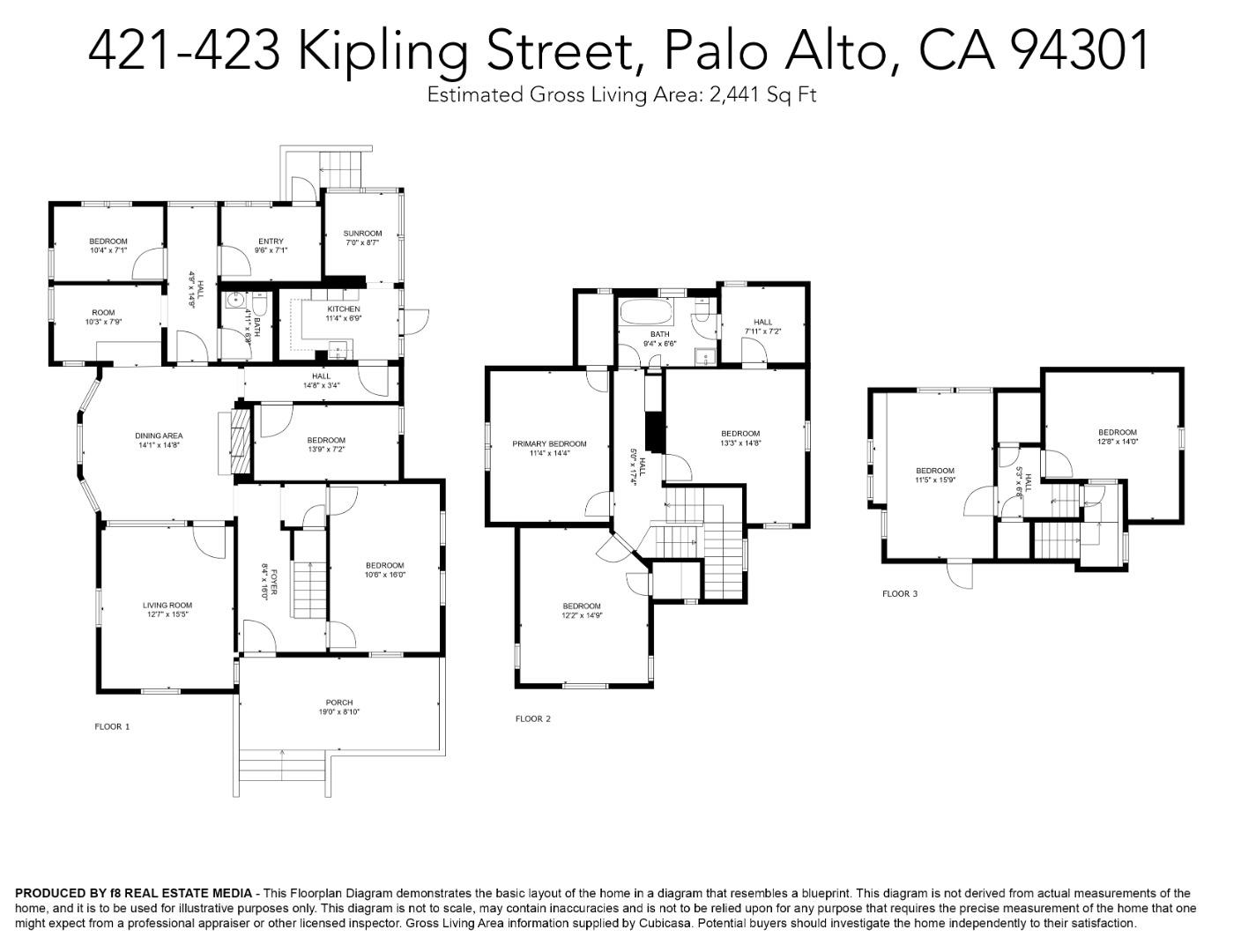 Detail Gallery Image 50 of 50 For 421-423 Kipling St, Palo Alto,  CA 94301 - 9 Beds | 1/1 Baths