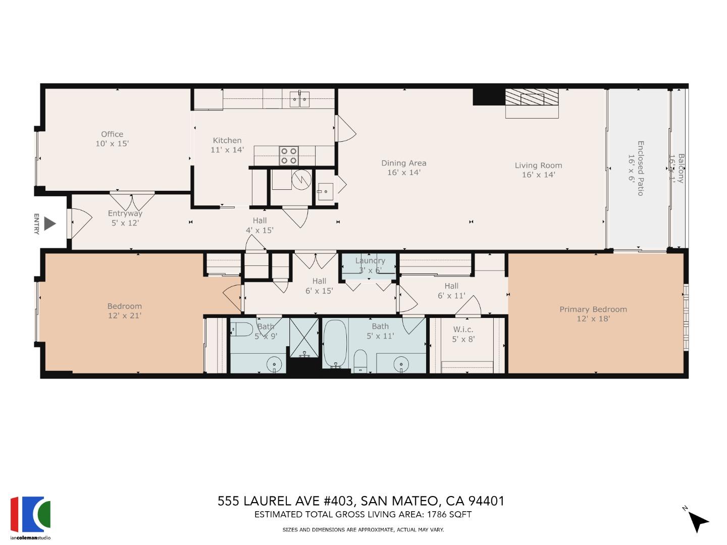 Detail Gallery Image 66 of 67 For 555 Laurel Ave #403,  San Mateo,  CA 94401 - 2 Beds | 2 Baths