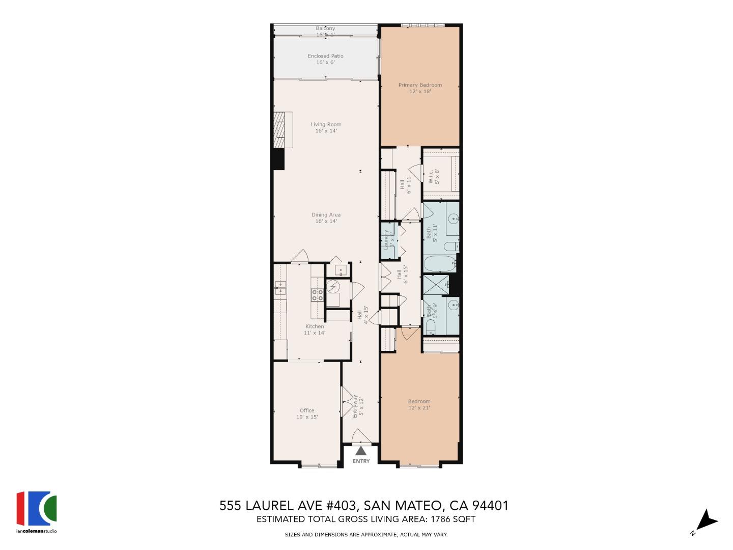 Detail Gallery Image 67 of 67 For 555 Laurel Ave #403,  San Mateo,  CA 94401 - 2 Beds | 2 Baths
