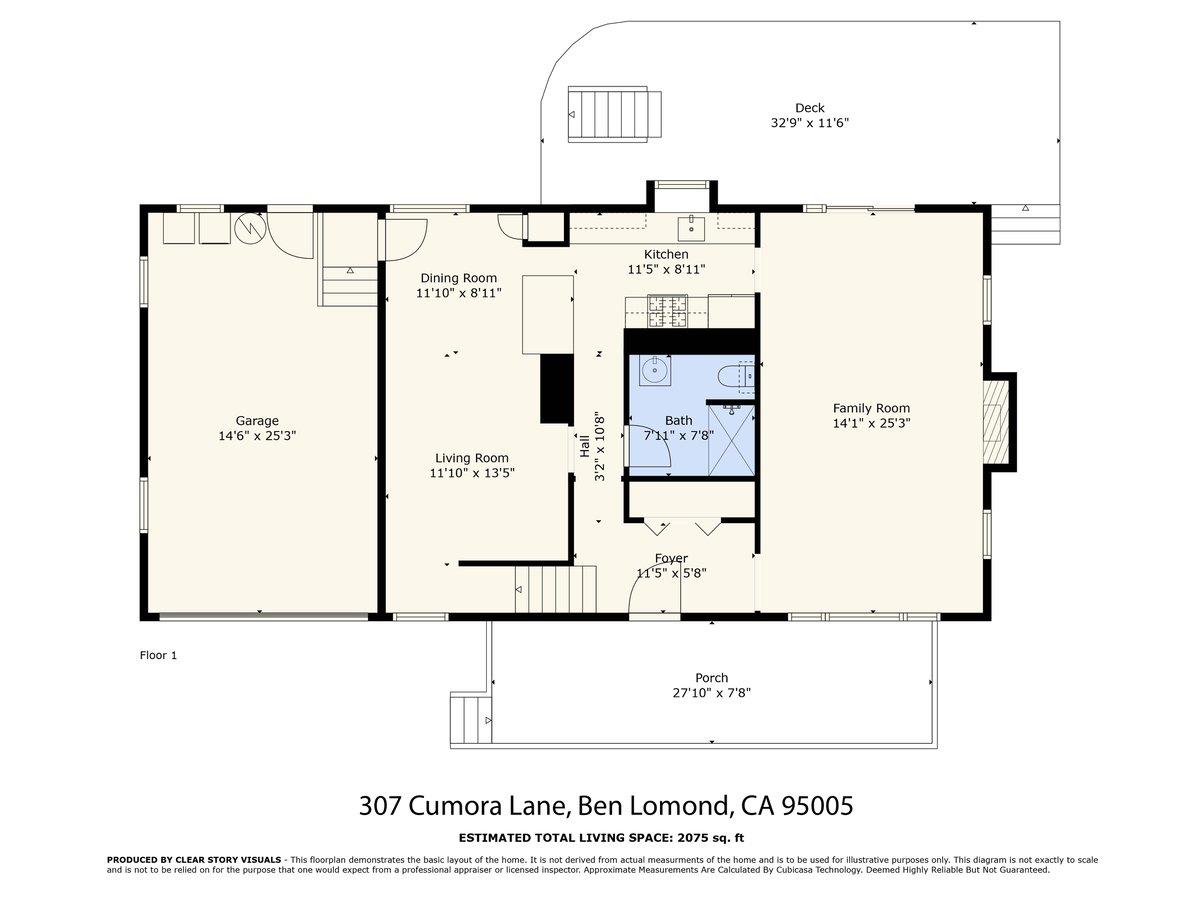 Detail Gallery Image 45 of 45 For 307 Cumora Ln, Ben Lomond,  CA 95005 - 4 Beds | 2 Baths