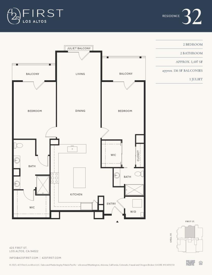 425 First Street # 32, Los Altos, California 94022, 2 Bedrooms Bedrooms, ,2 BathroomsBathrooms,Residential,For Sale,425 First Street # 32,ML81966796