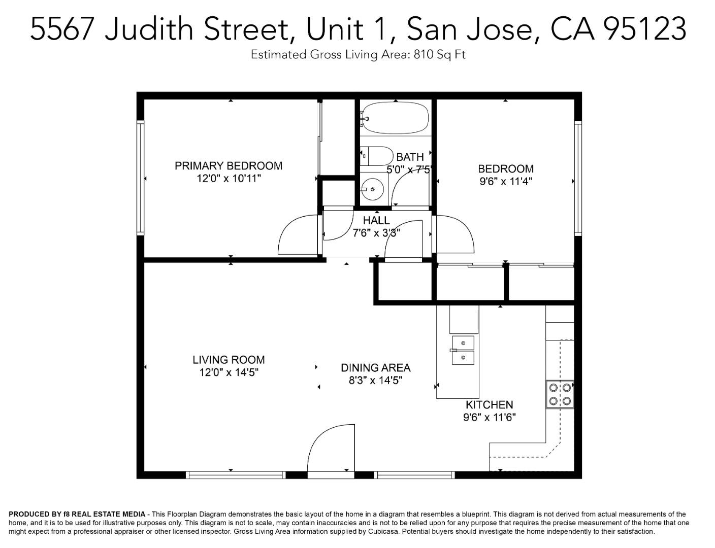 Detail Gallery Image 21 of 26 For 5567 Judith St #1,  San Jose,  CA 95123 - 2 Beds | 1 Baths