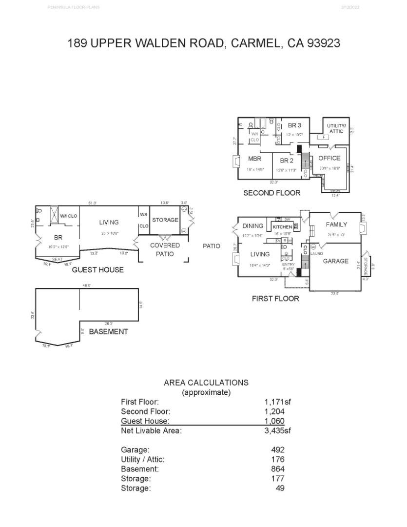 Detail Gallery Image 38 of 38 For 189 Upper Walden Rd, Carmel,  CA 93923 - 5 Beds | 3/1 Baths