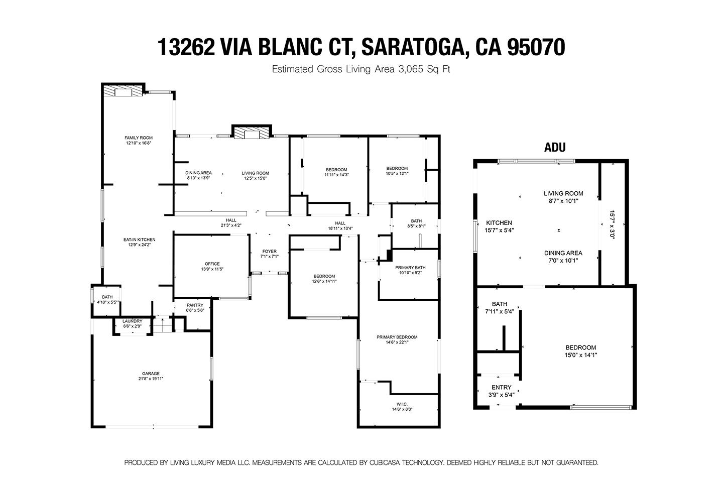 Detail Gallery Image 63 of 63 For 13262 via Blanc Ct, Saratoga,  CA 95070 - 5 Beds | 3/1 Baths