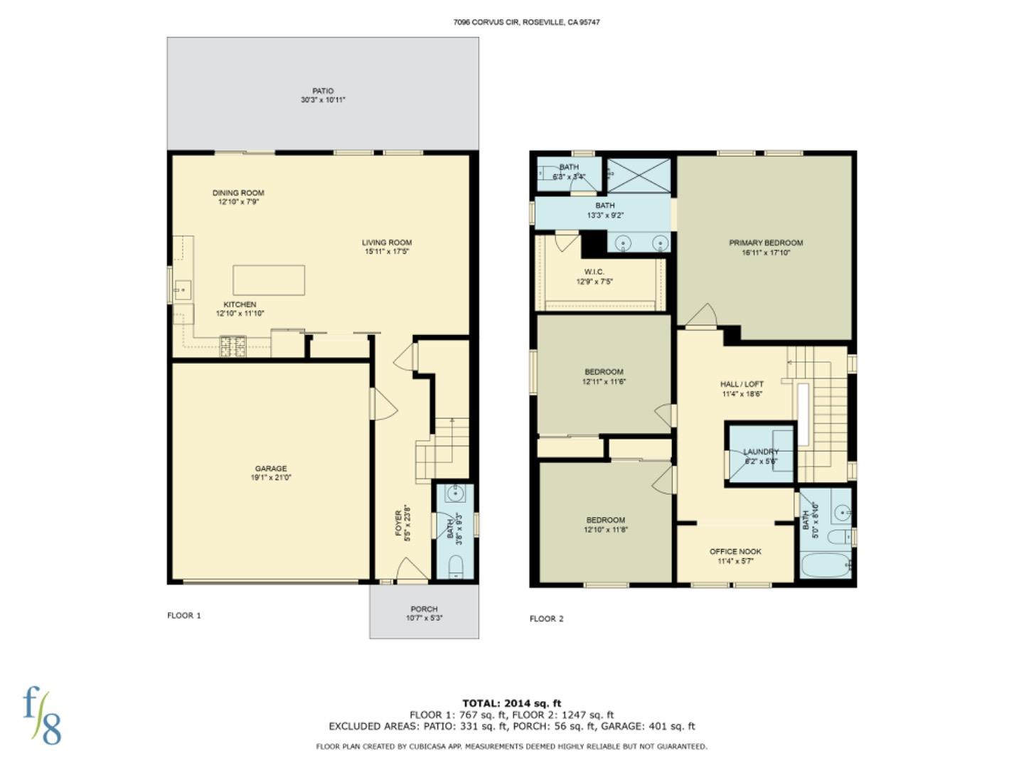 Detail Gallery Image 50 of 50 For 7096 Corvus Cir, Roseville,  CA 95747 - 3 Beds | 2/1 Baths