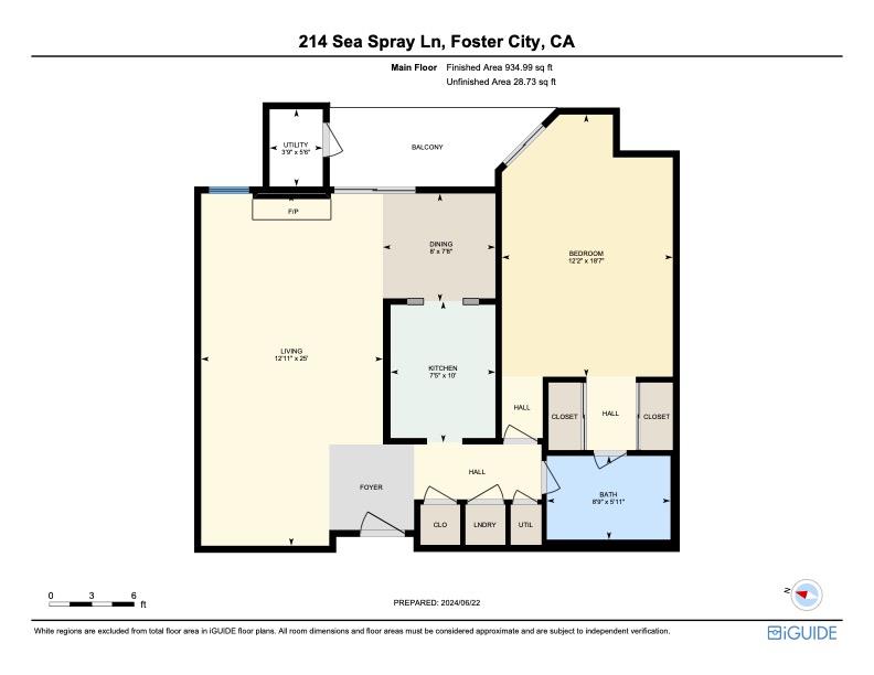 Detail Gallery Image 19 of 19 For 815 Sea Spray Ln #214,  Foster City,  CA 94404 - 1 Beds | 1 Baths