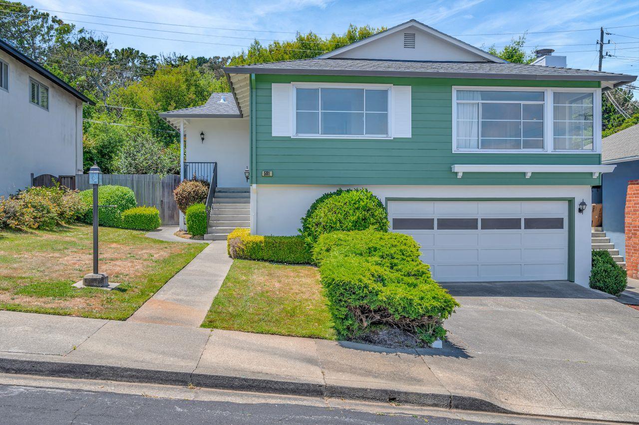 Detail Gallery Image 1 of 1 For 501 Valverde Dr, South San Francisco,  CA 94080 - 3 Beds | 2 Baths