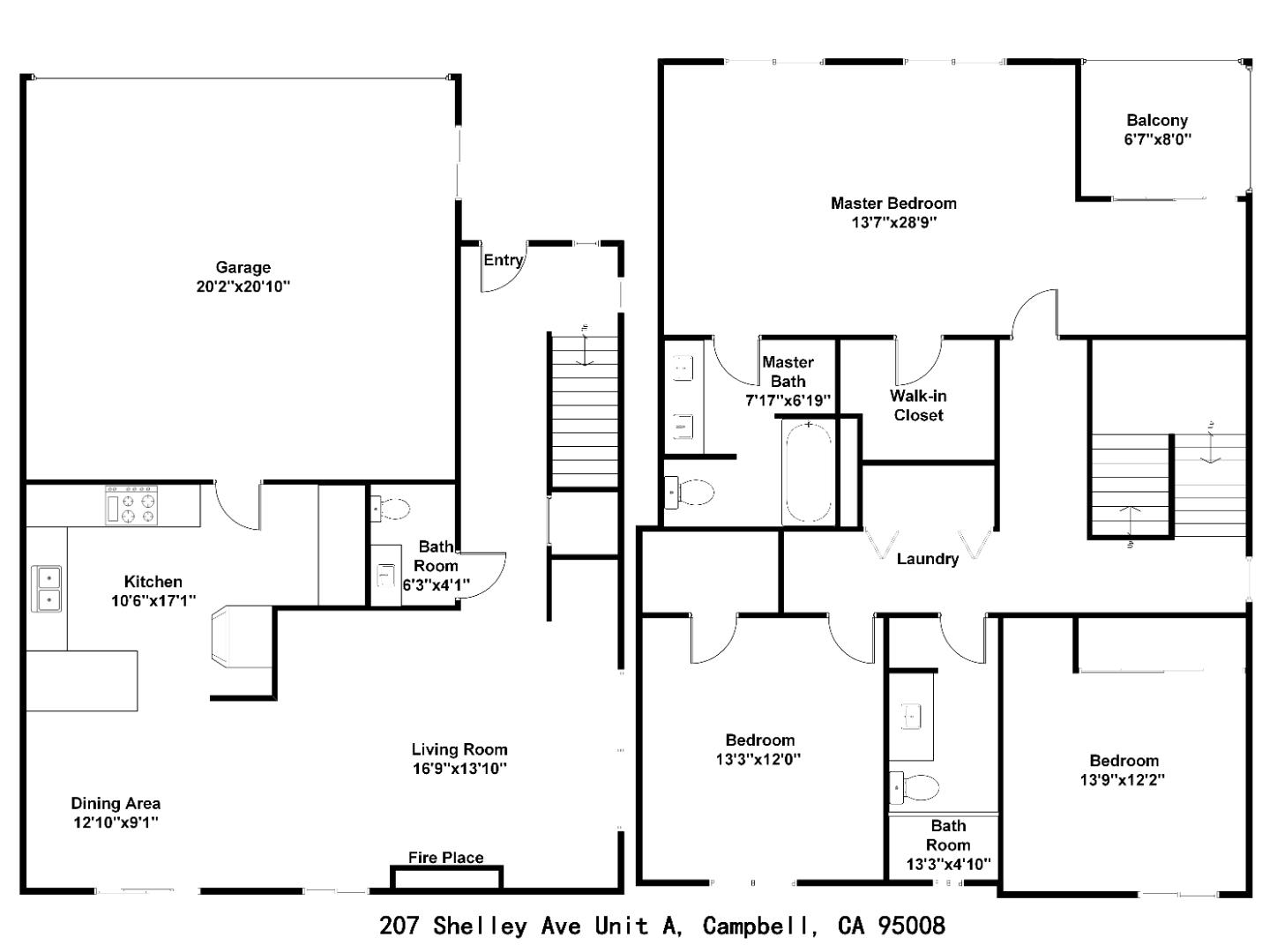 Detail Gallery Image 23 of 23 For 207 Shelley Ave a,  Campbell,  CA 95008 - 3 Beds | 2/1 Baths