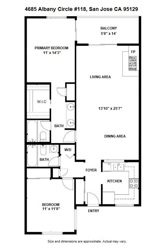 Detail Gallery Image 38 of 38 For 4685 Albany Cir #118,  San Jose,  CA 95129 - 2 Beds | 2 Baths