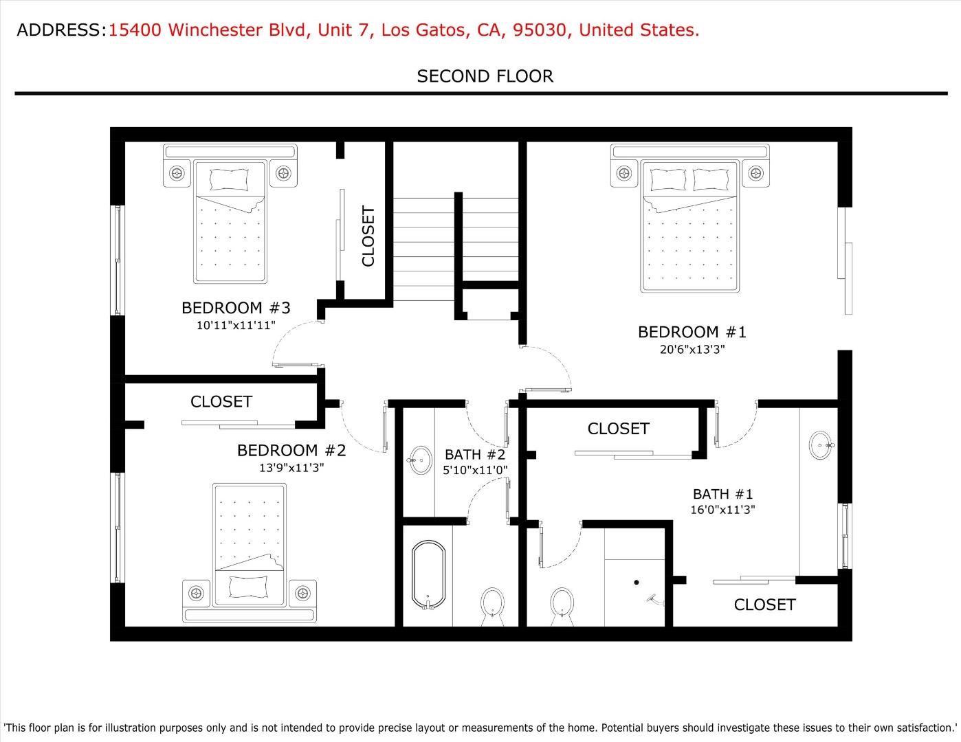 Detail Gallery Image 54 of 55 For 15400 Winchester Blvd #7,  Los Gatos,  CA 95030 - 3 Beds | 2/1 Baths