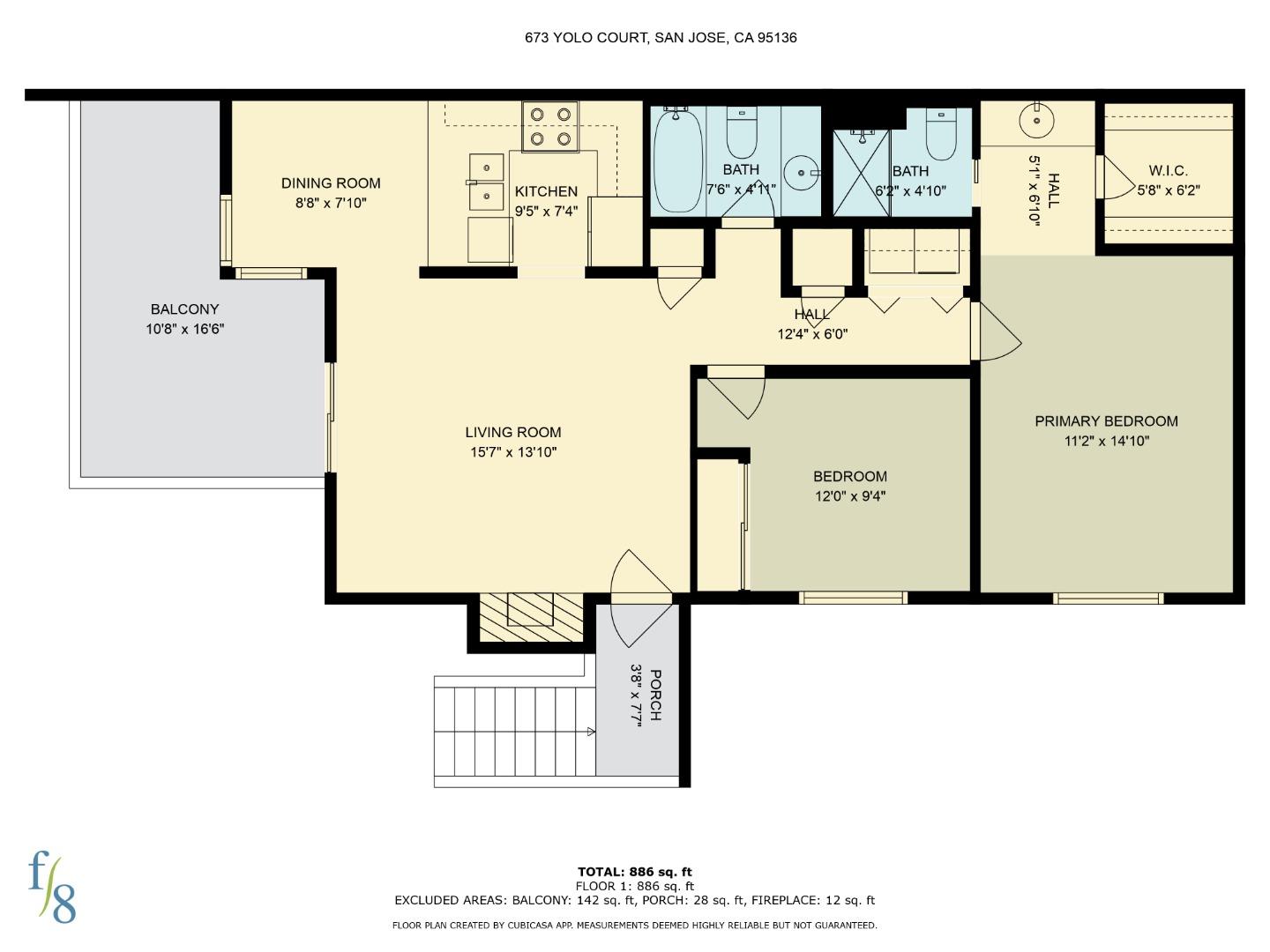 Detail Gallery Image 18 of 18 For 673 Yolo Ct, San Jose,  CA 95136 - 2 Beds | 2 Baths