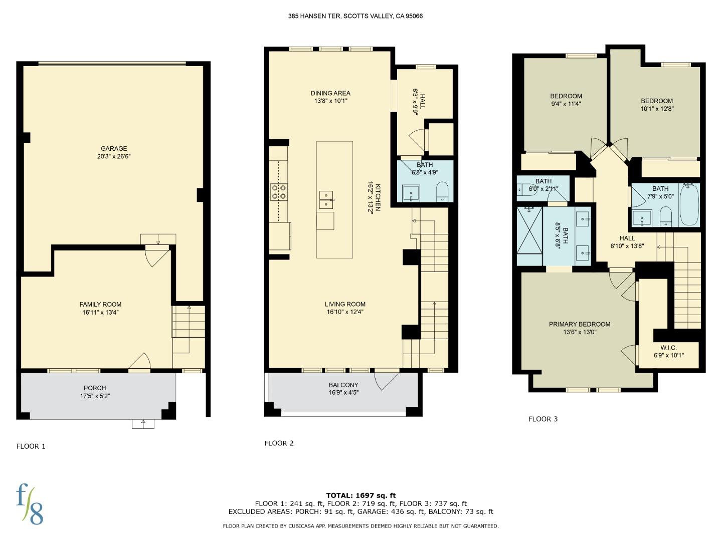 Detail Gallery Image 17 of 17 For 385 Hansen Ter, Scotts Valley,  CA 95066 - 3 Beds | 2/1 Baths