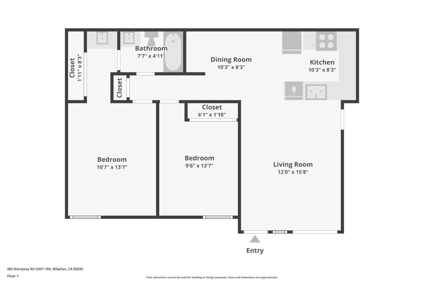 Detail Gallery Image 27 of 27 For 492 Dempsey Rd #194,  Milpitas,  CA 95035 - 2 Beds | 1 Baths