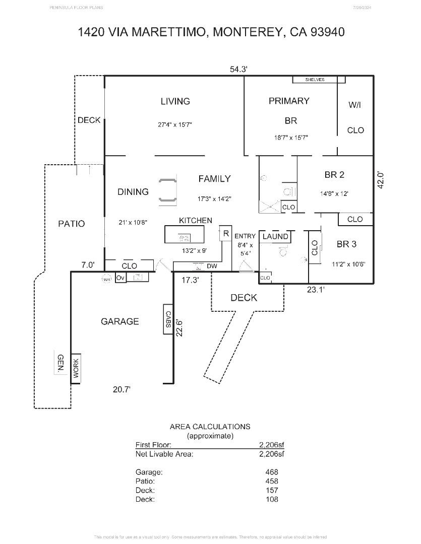 Detail Gallery Image 29 of 29 For 1420 via Marettimo, Monterey,  CA 93940 - 3 Beds | 2 Baths