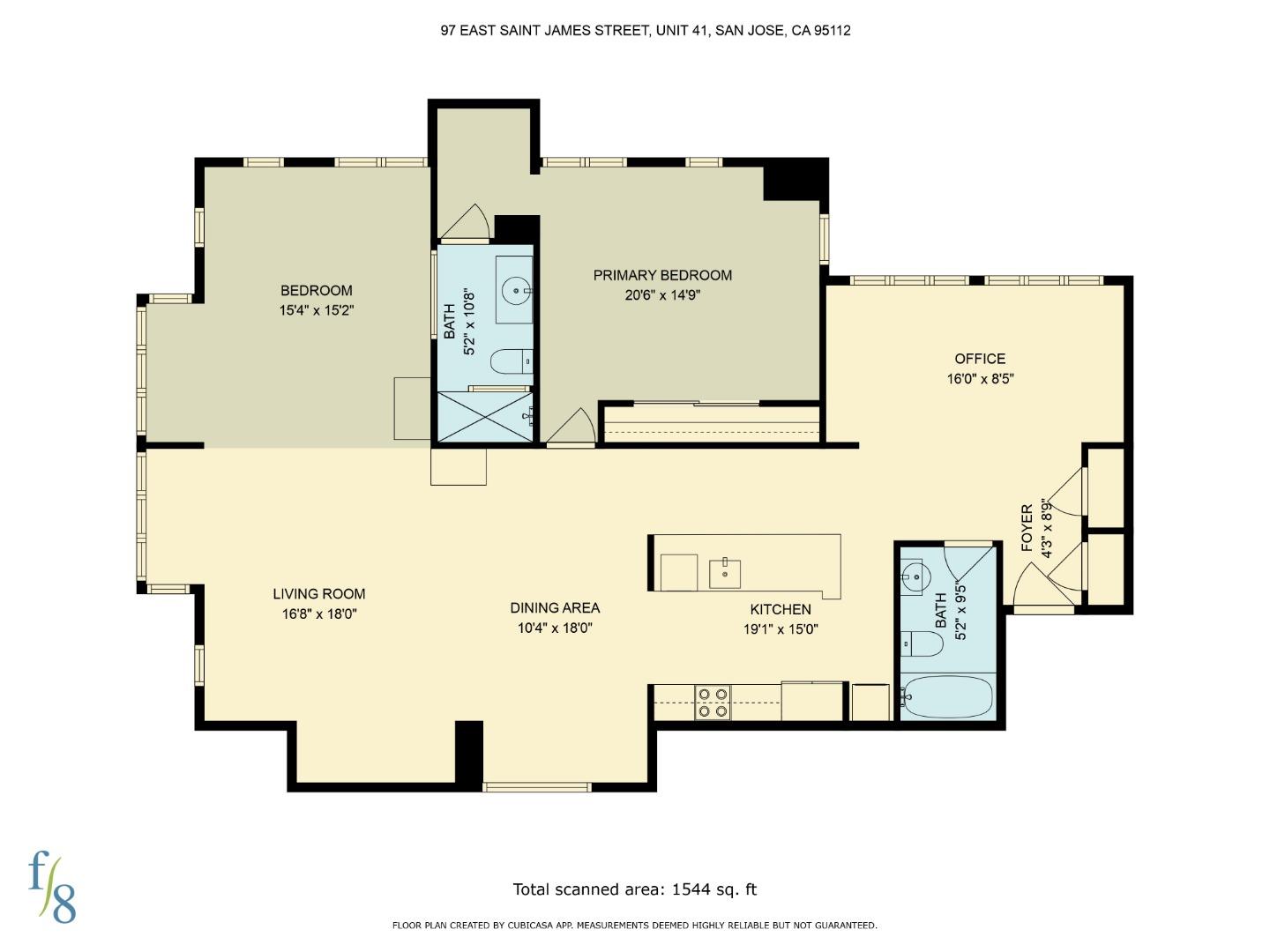 97 E Saint James Street # 41, San Jose, California 95112, 2 Bedrooms Bedrooms, ,2 BathroomsBathrooms,Residential,For Sale,97 E Saint James Street # 41,ML81974462