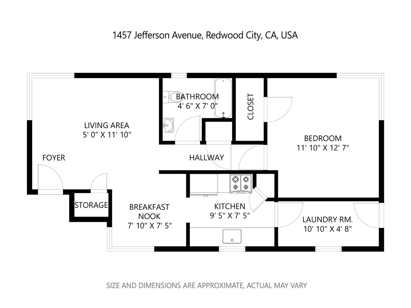 Detail Gallery Image 6 of 7 For 1457 Jefferson Ave, Redwood City,  CA 94062 - – Beds | – Baths