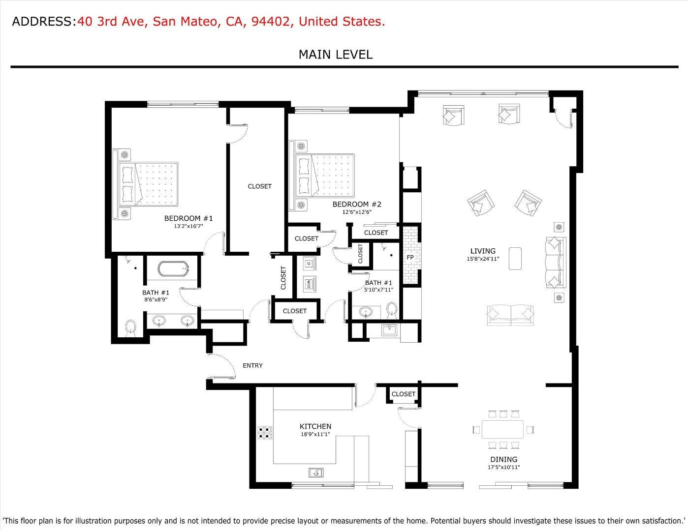 Detail Gallery Image 62 of 62 For 40 W 3rd Ave #603,  San Mateo,  CA 94402 - 2 Beds | 2 Baths