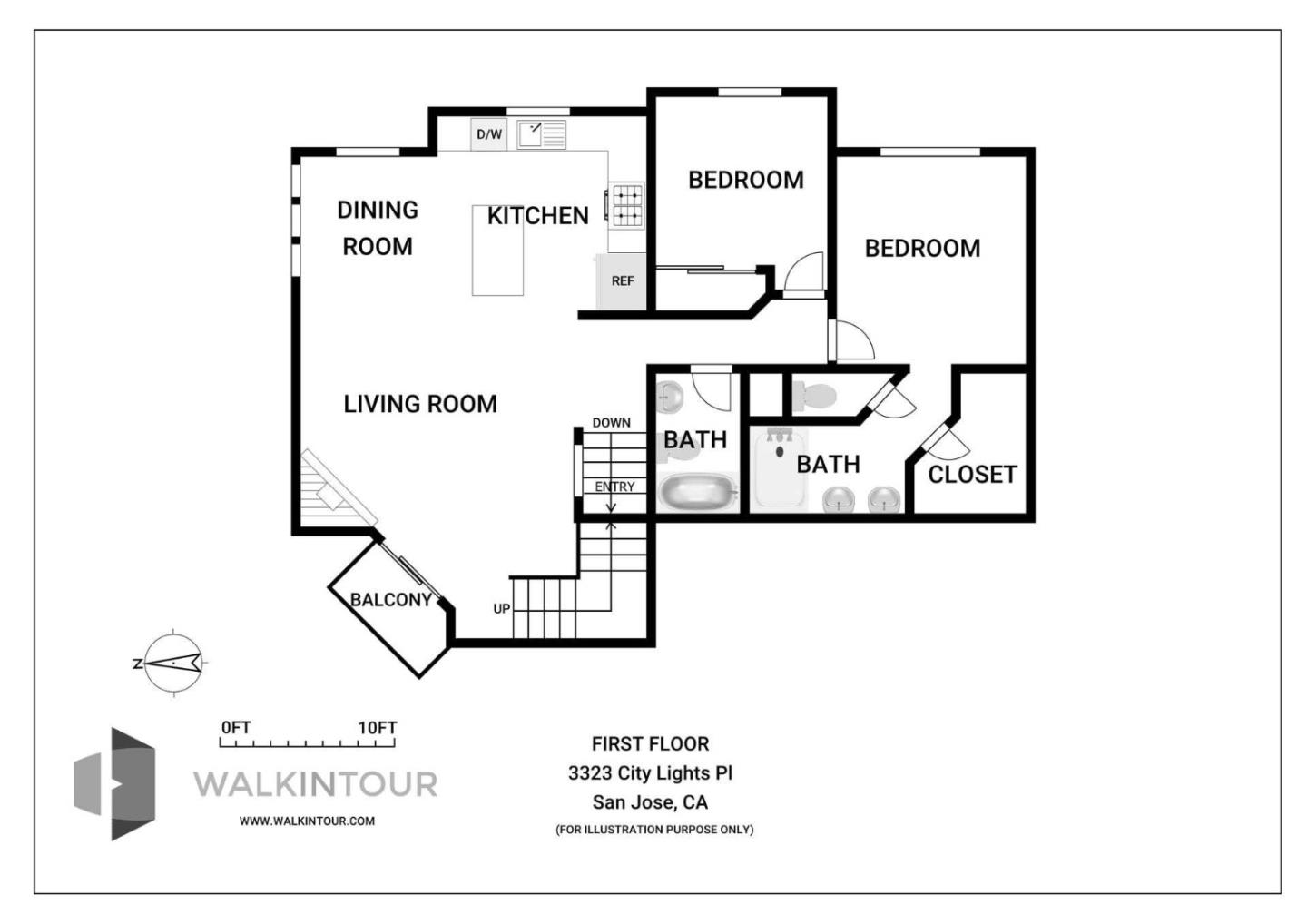 Detail Gallery Image 34 of 35 For 3323 City Lights Pl, San Jose,  CA 95136 - 3 Beds | 3 Baths