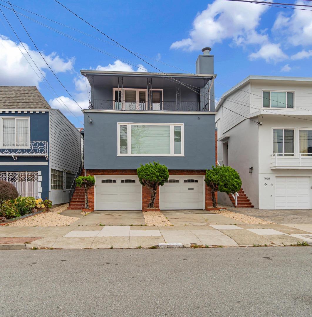 Detail Gallery Image 1 of 1 For 1986 36th Ave, San Francisco,  CA 94116 - 3 Beds | 3/1 Baths