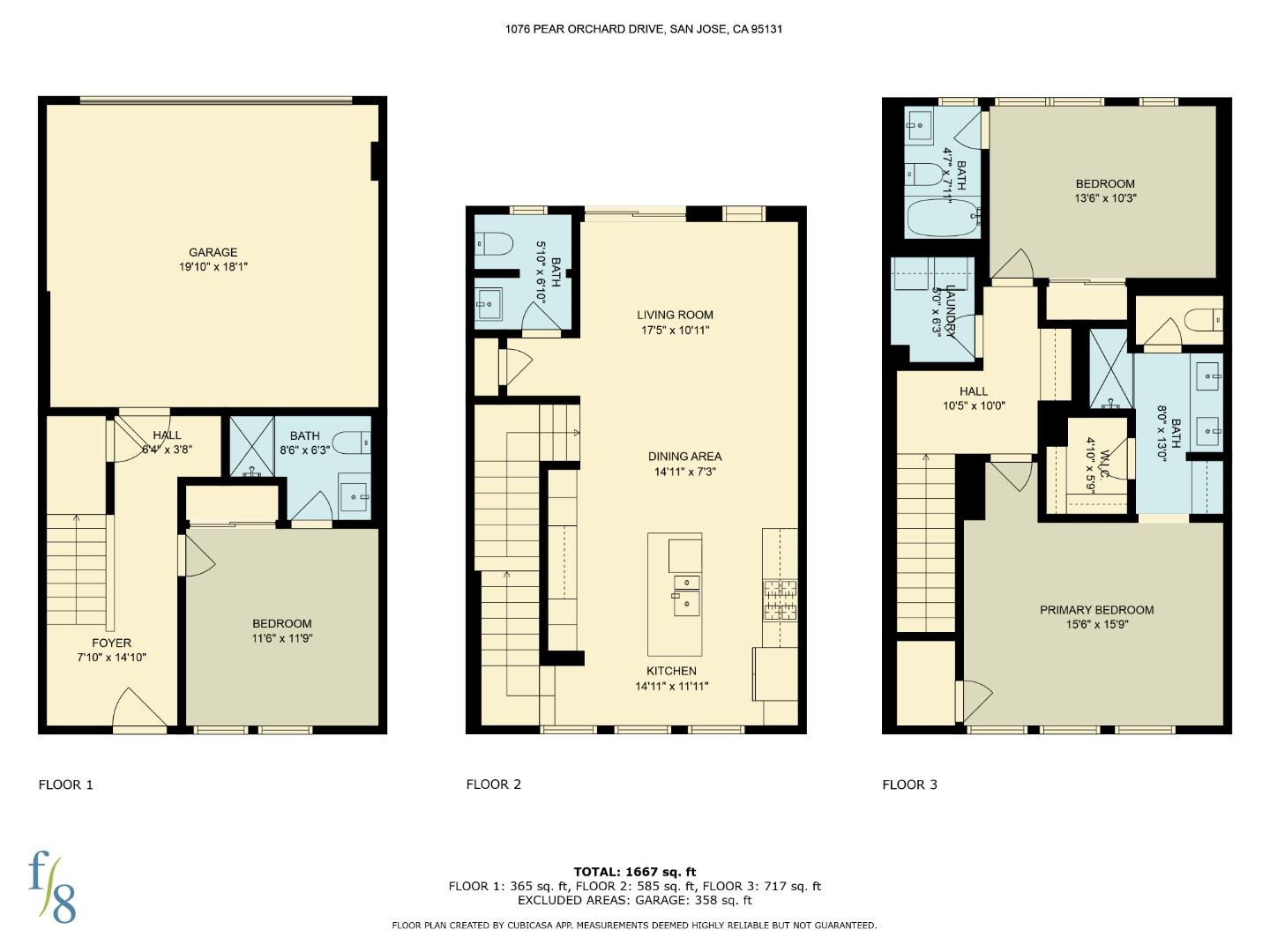 Detail Gallery Image 36 of 36 For 1076 Pear Orchard Dr, San Jose,  CA 95131 - 3 Beds | 3/1 Baths