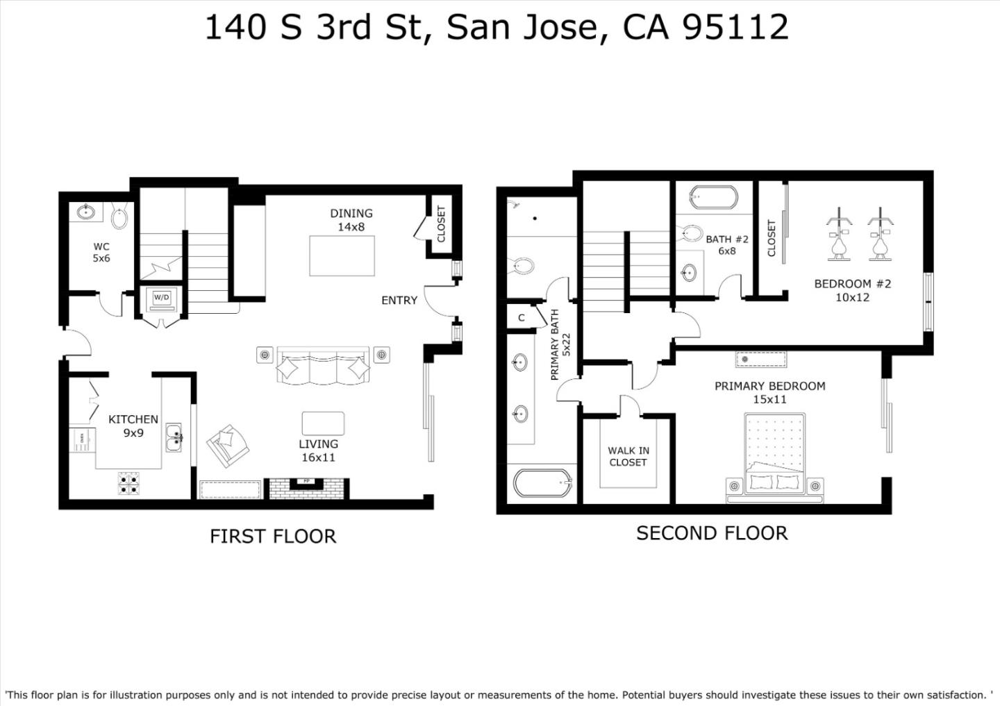 Detail Gallery Image 31 of 31 For 140 S 3rd St, San Jose,  CA 95112 - 2 Beds | 2/1 Baths