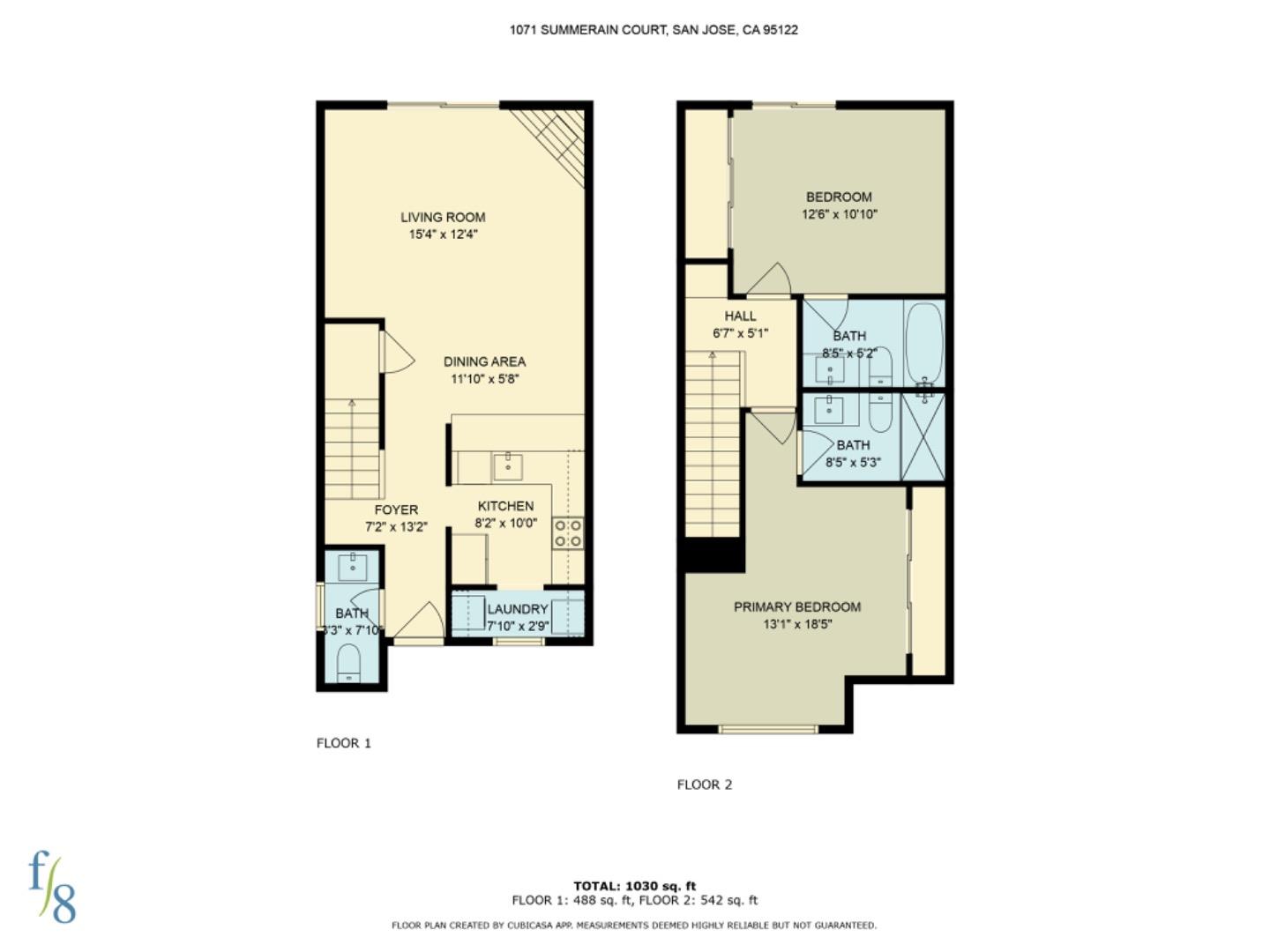 Detail Gallery Image 4 of 32 For 1071 Summerain Ct, San Jose,  CA 95122 - 2 Beds | 2/1 Baths