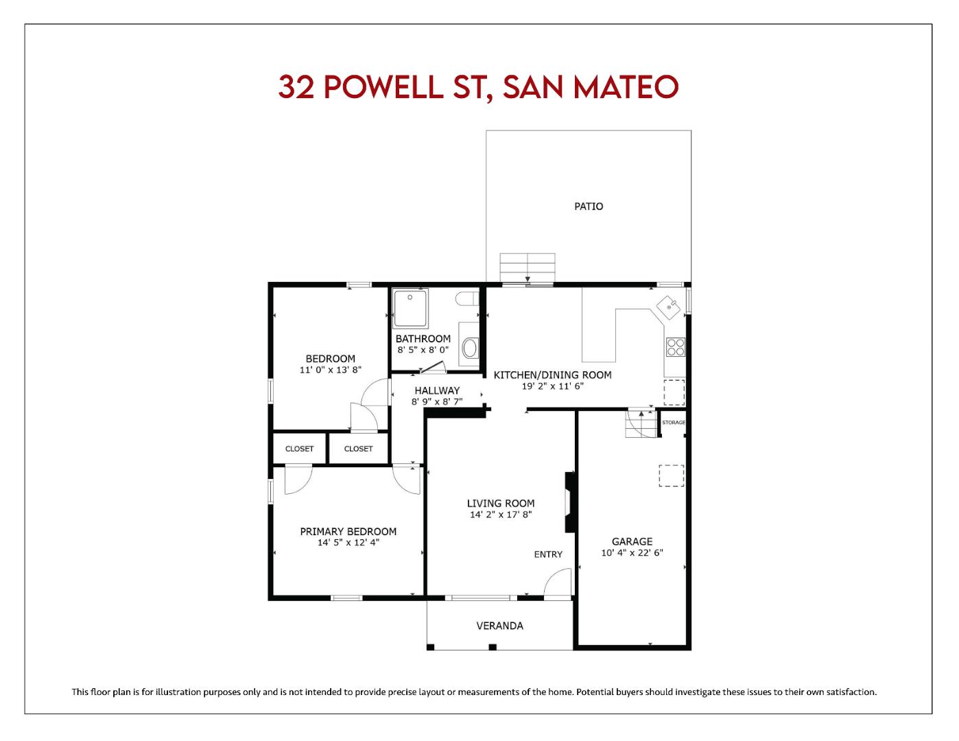 Detail Gallery Image 40 of 50 For 32 Powell St, San Mateo,  CA 94401 - 2 Beds | 1 Baths