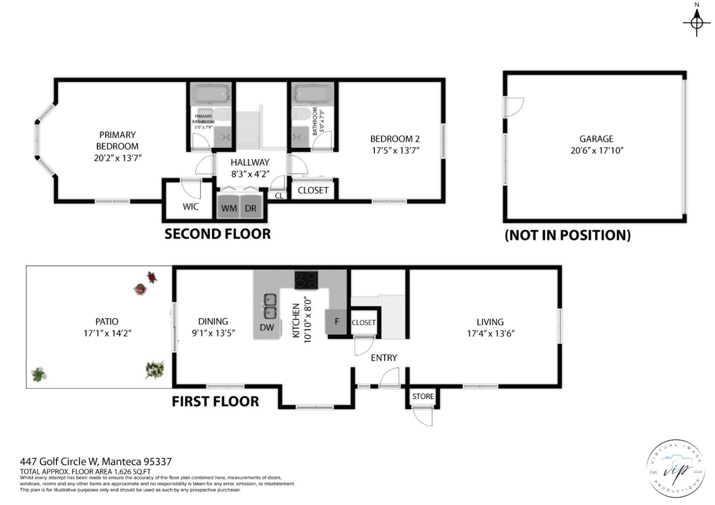 Detail Gallery Image 47 of 47 For 447 Golf Circle West, Manteca,  CA 95337 - 2 Beds | 2 Baths