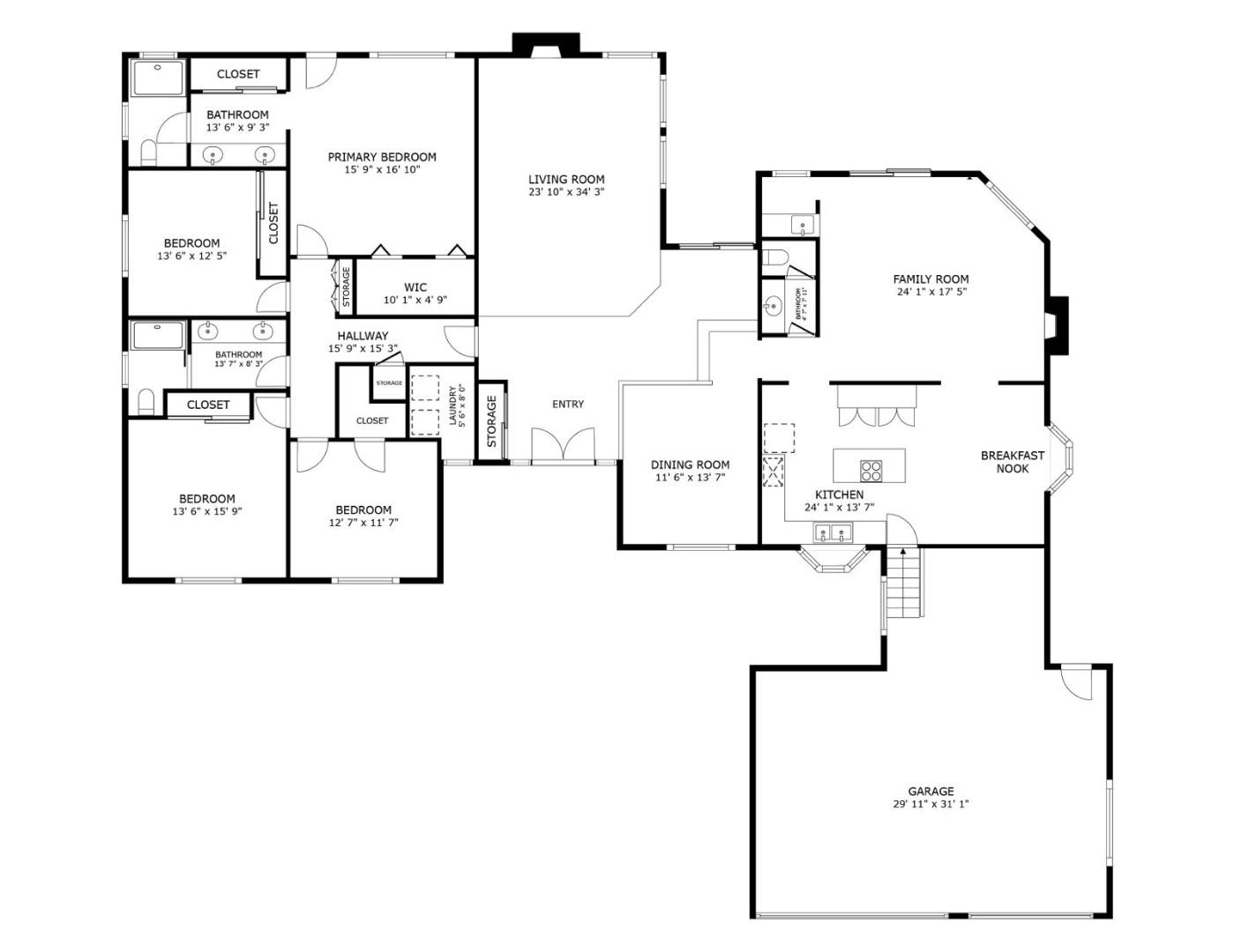 Detail Gallery Image 35 of 35 For 14131 Woodview Ln, Saratoga,  CA 95070 - 4 Beds | 2/1 Baths