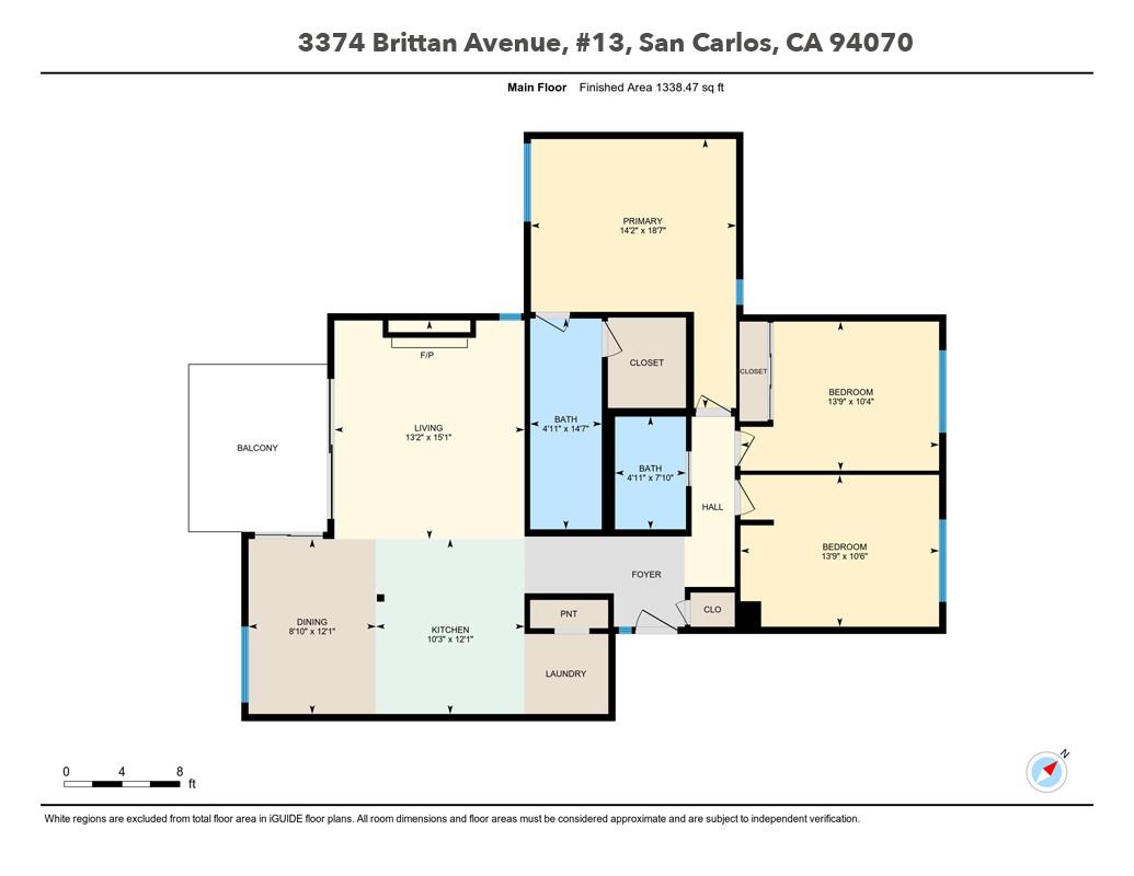 Detail Gallery Image 40 of 40 For 3374 Brittan Ave #13,  San Carlos,  CA 94070 - 3 Beds | 2 Baths