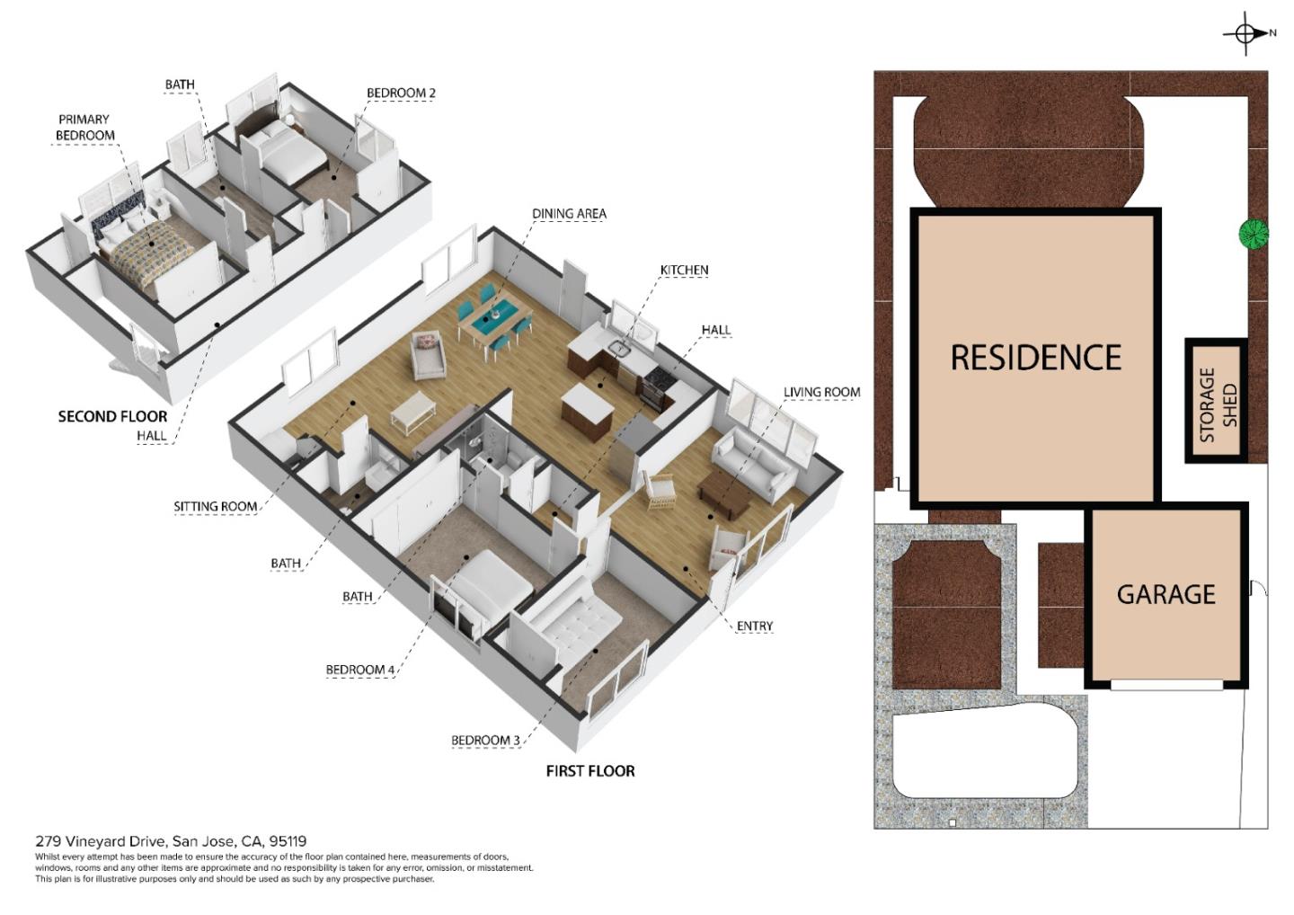 Detail Gallery Image 42 of 43 For 279 Vineyard Dr, San Jose,  CA 95119 - 4 Beds | 2/1 Baths
