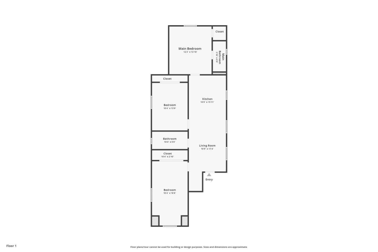 Detail Gallery Image 3 of 26 For 1432 12th St #B,  Oakland,  CA 94607 - 3 Beds | 2 Baths
