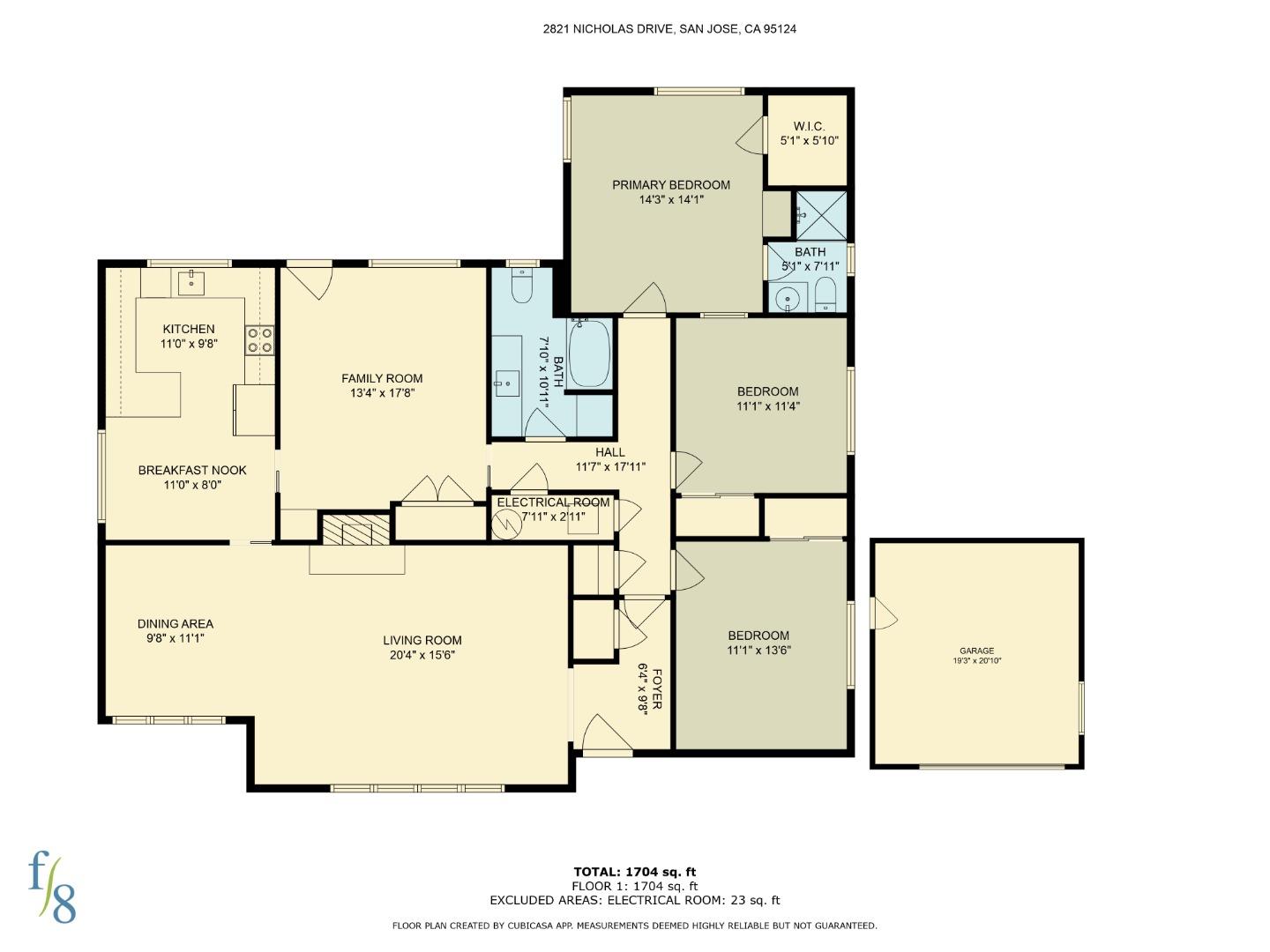 Detail Gallery Image 53 of 53 For 2821 Nicholas Dr, San Jose,  CA 95124 - 3 Beds | 2 Baths