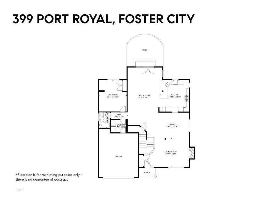 Detail Gallery Image 46 of 47 For 399 Port Royal Ave, Foster City,  CA 94404 - 4 Beds | 3 Baths