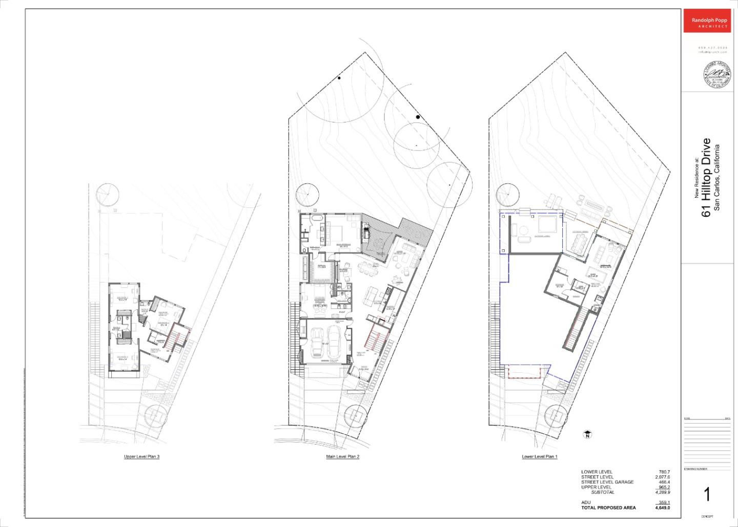 Detail Gallery Image 10 of 13 For 61 Hilltop Dr, San Carlos,  CA 94070 - 5 Beds | 4/2 Baths