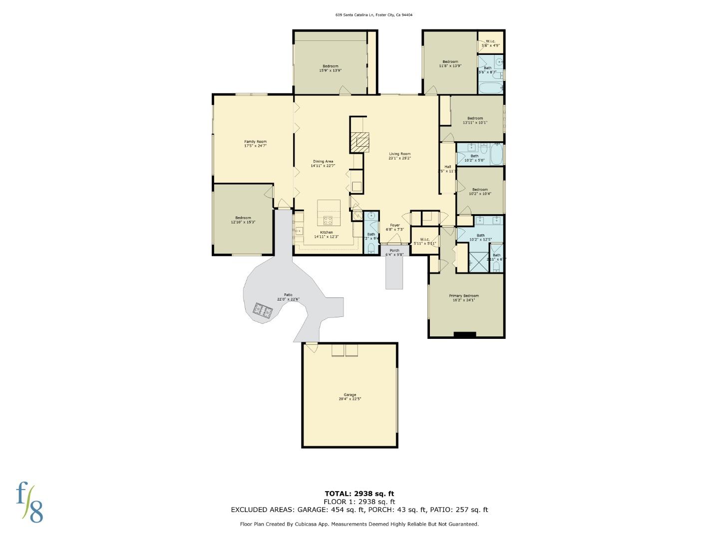 Detail Gallery Image 9 of 35 For 609 Santa Catalina Ln, Foster City,  CA 94404 - 5 Beds | 3/1 Baths