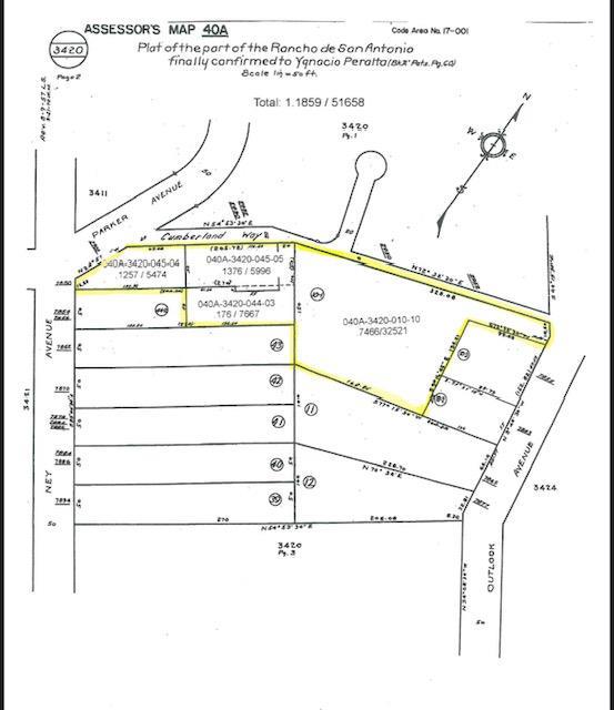 2900 Parker Avenue, Oakland, California 94605, ,Land,For Sale,2900 Parker Avenue,ML81980932